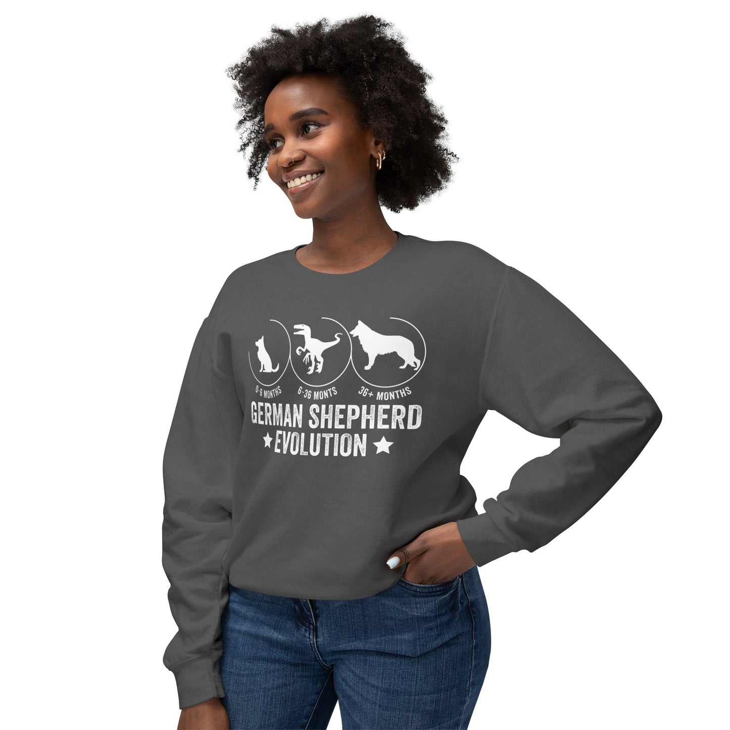 Men's German Shepherd Dog Lover Sweatshirt