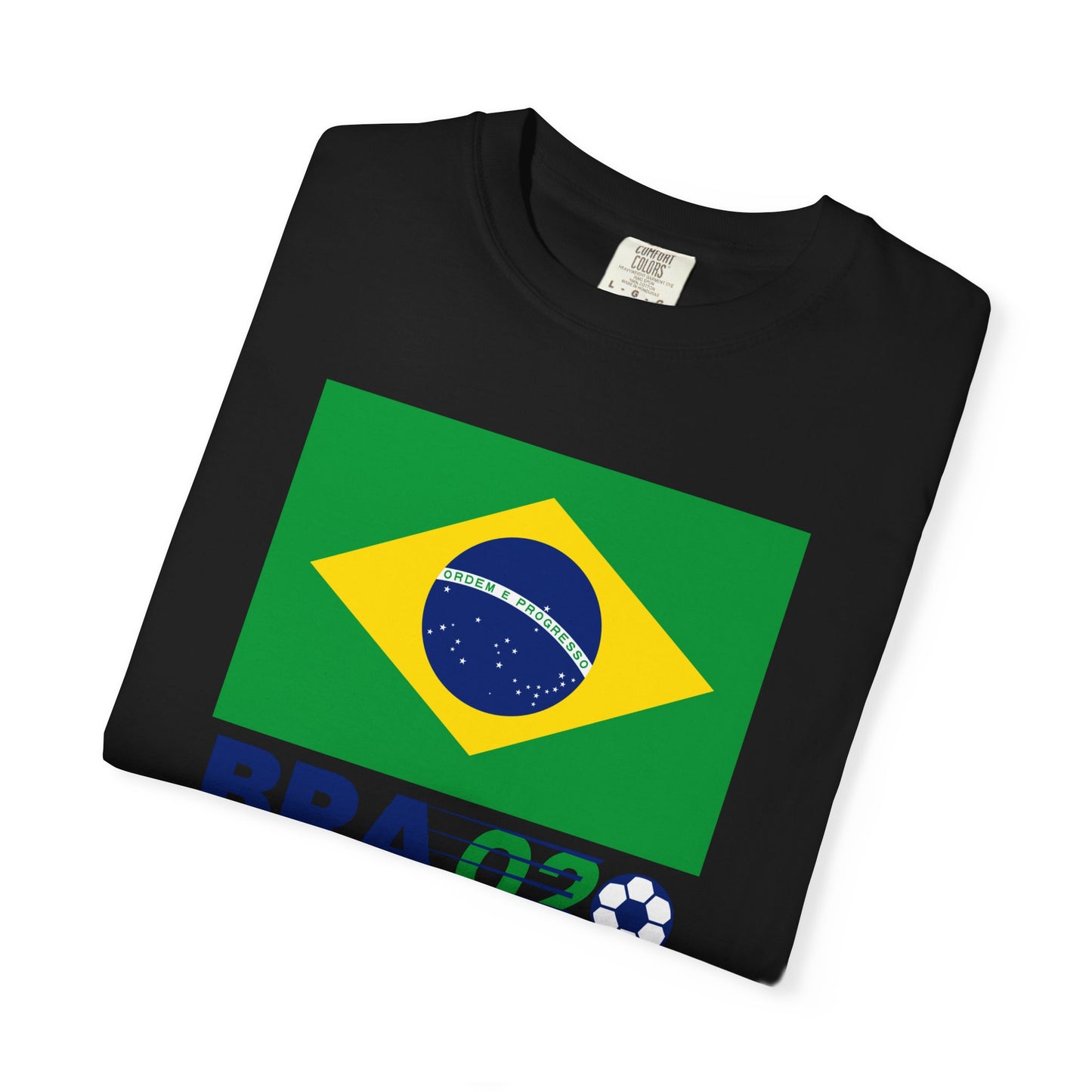 Unisex Sporty Summer Vibe Brazil Soccer T-Shirt