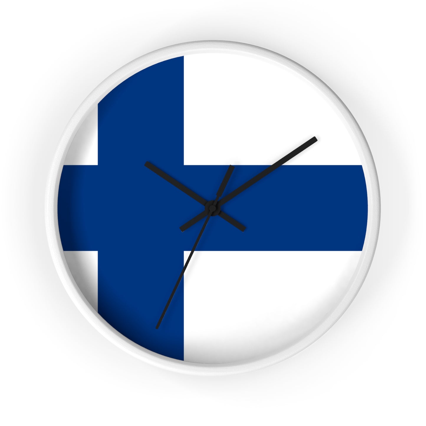 Finnish Flag Wall Clock - Perfect for Home Decor & Gifts