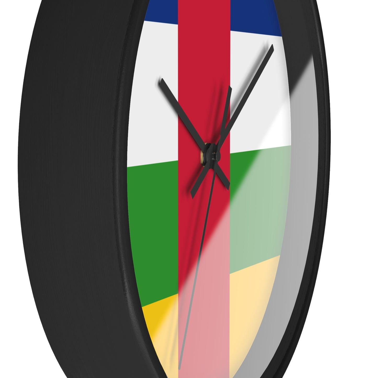 Central African Republic Flag Wall Clock - Stylish Home Decor