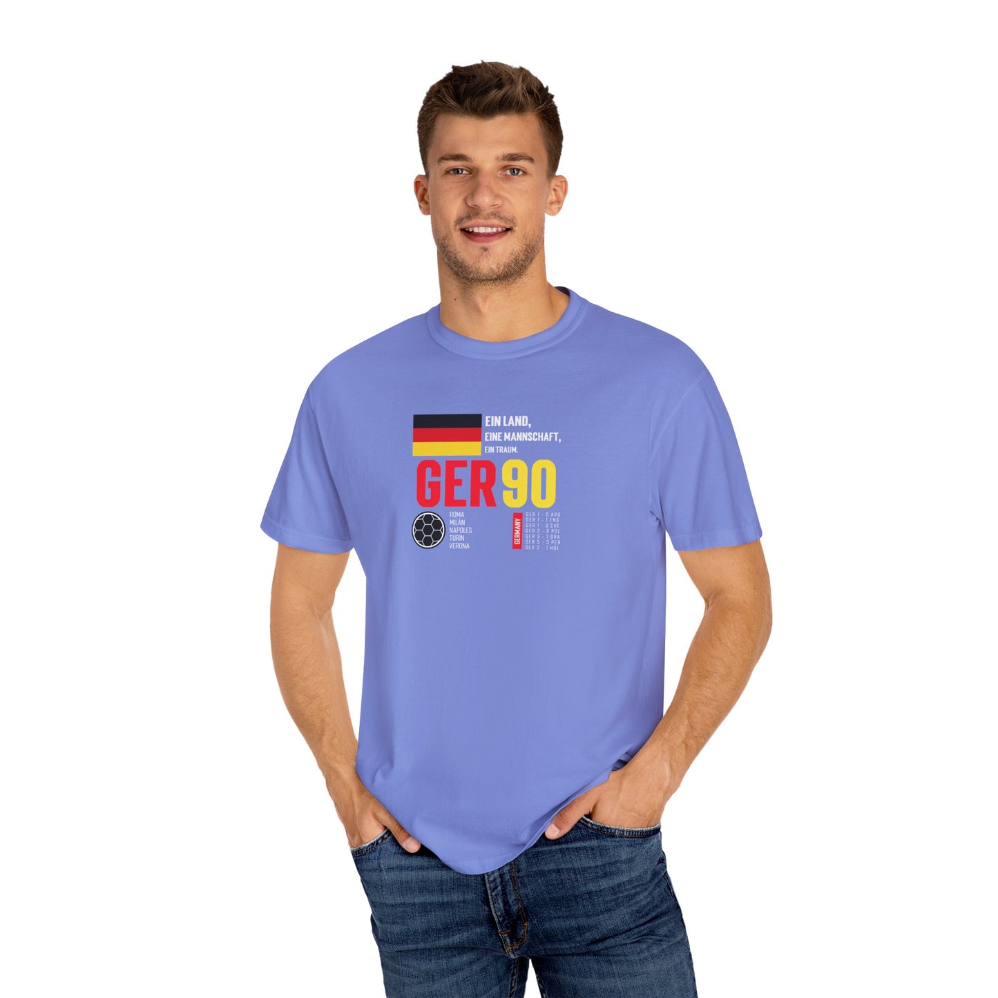 Unisex T-Shirt Vintage German Soccer for Fans
