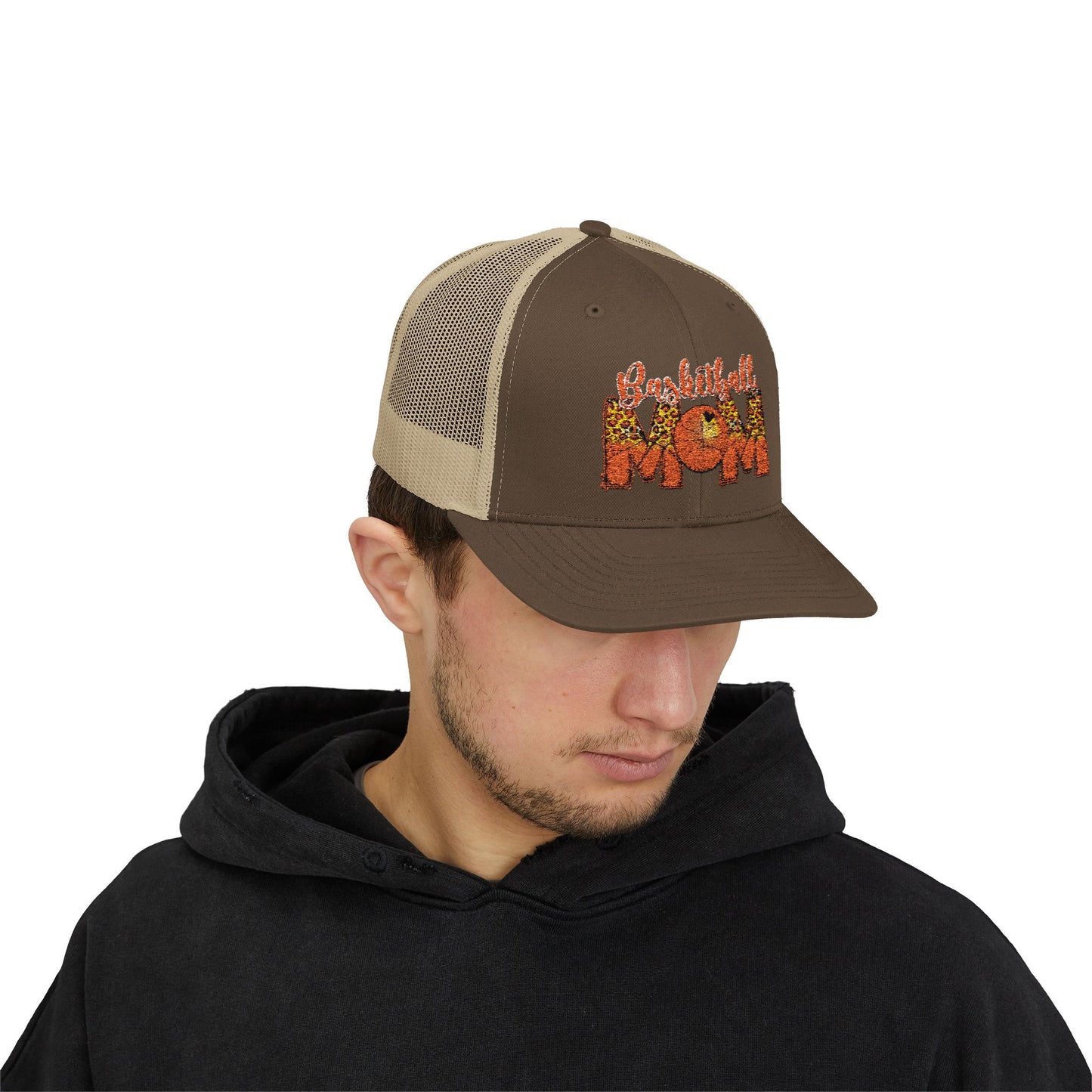 Basketball Mom Snapback Trucker Cap Sports Moms