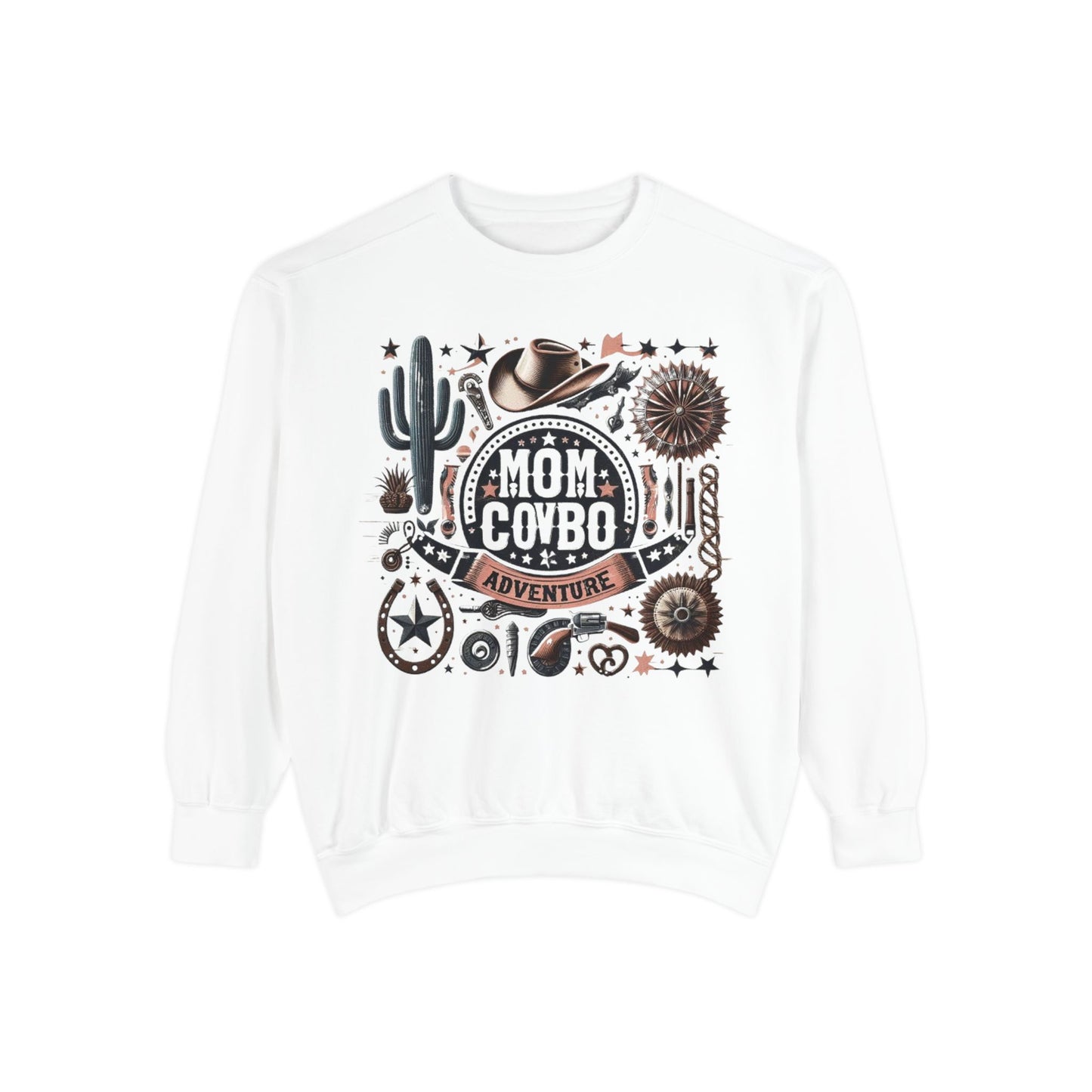Mom Adventure Cowboy Sweatshirt – Western Lovers Sweatshirt for Moms