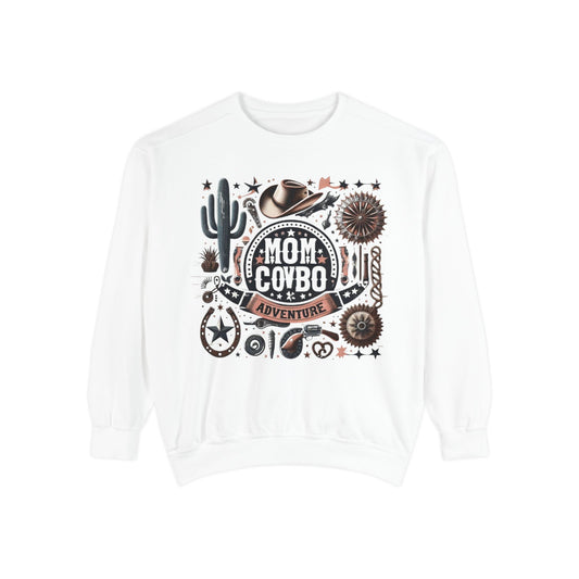 Mom Adventure Cowboy Sweatshirt – Western Lovers Sweatshirt for Moms