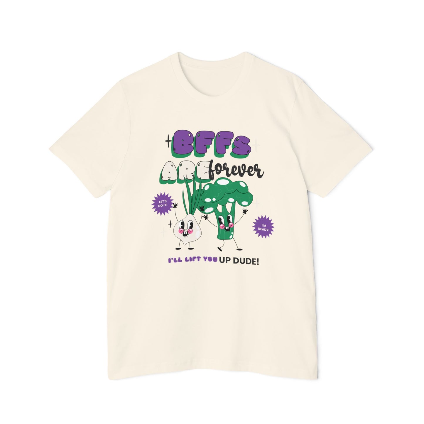 Funny Vegetables Women's T-Shirt – BFFs Forever Tee for Veggie Lovers