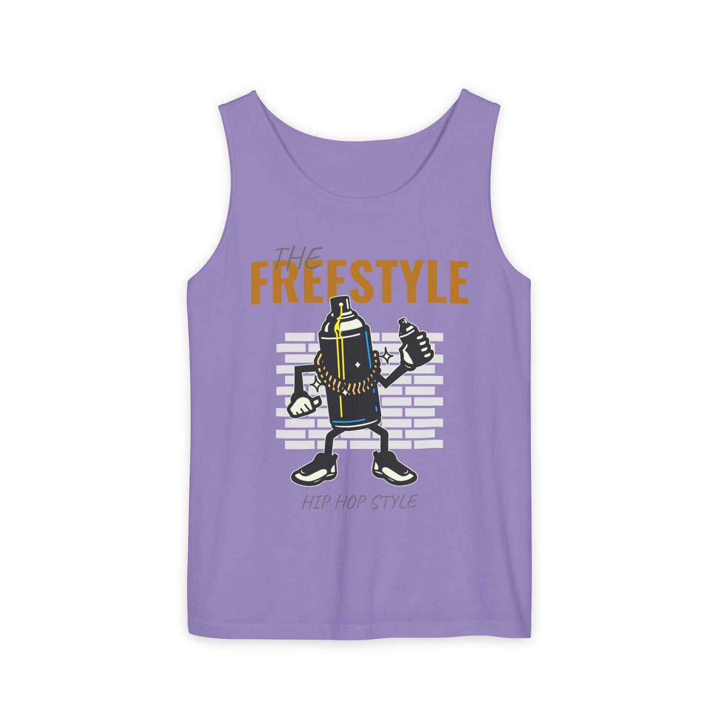 Men's Hip Hop Style Tank Top Freestyle Graphic for Trendsetters