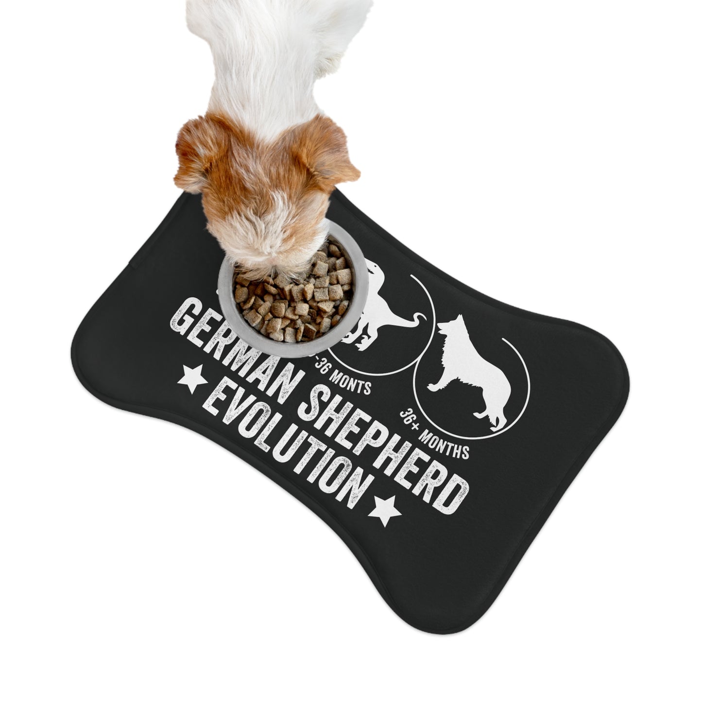 Personalyzed Dog Feeding Mat German Shepherd Pet Mat for Dog Lovers