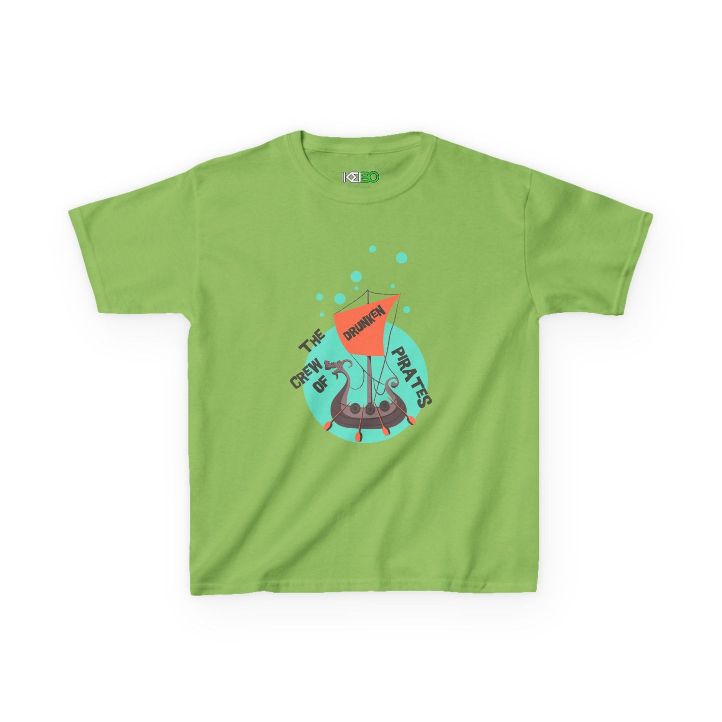 Kids T-shirt for Girls Pirate Adventure - Perfect for Young Explorers!