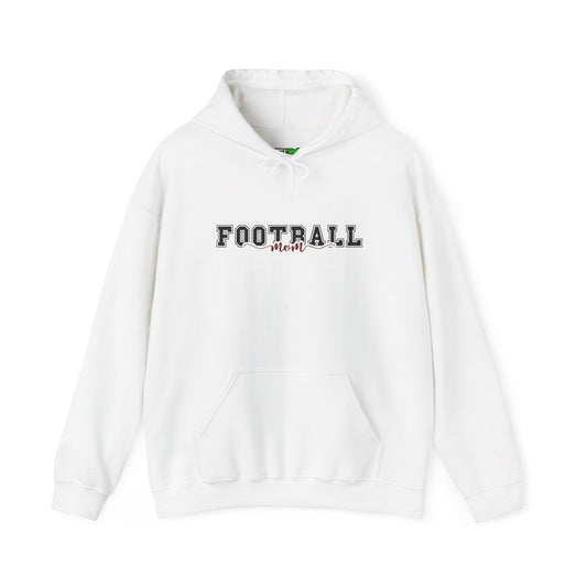 Football Mom Hooded Sweatshirt - Perfect Gift for Sports Moms