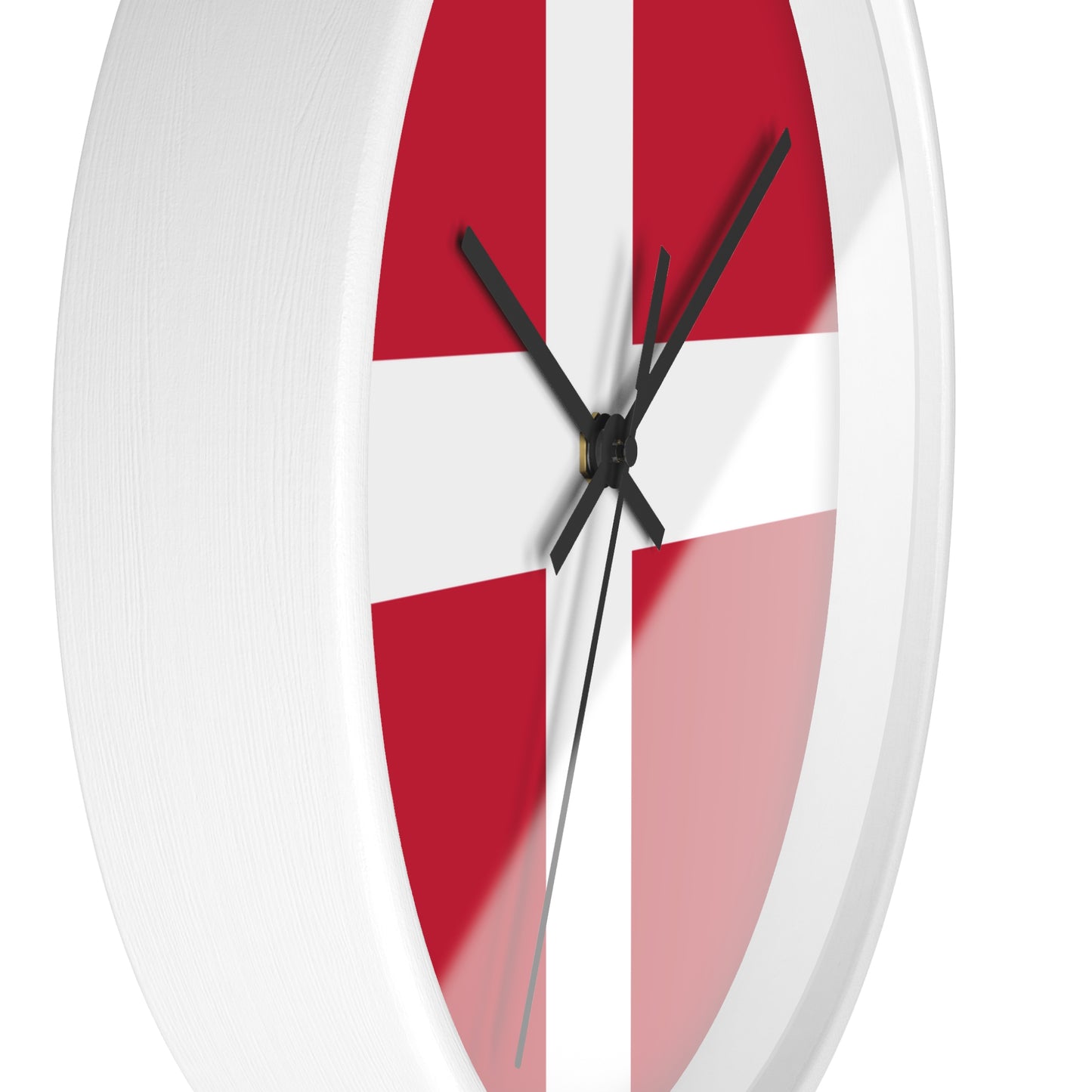 Danish Flag Wall Clock - Timeless Home Decor