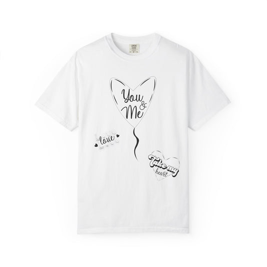 Women Graphic T-Shirt You And Me for Valentine's Day