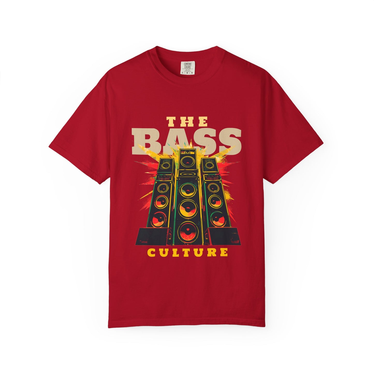 Men's Music Lovers Vintage Bass Culture T-Shirt