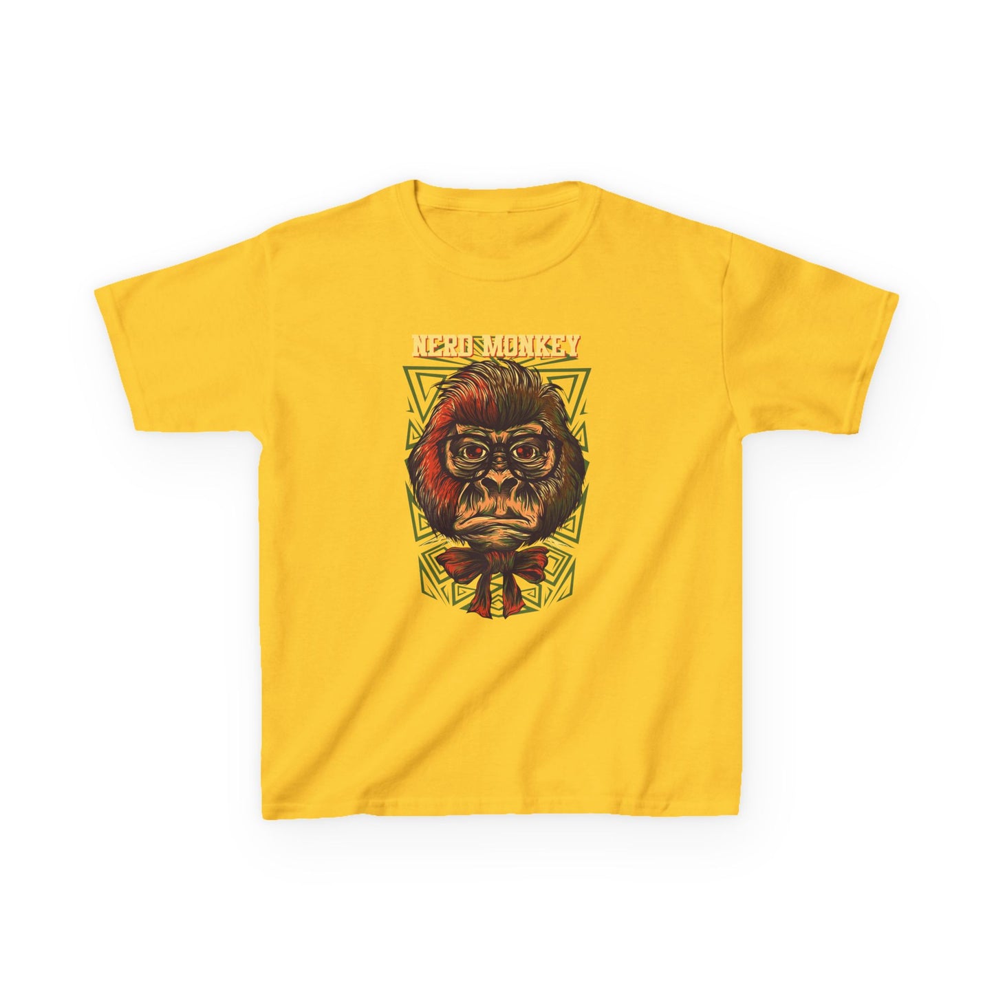 Cool Cartoon Gorilla Kids Fun Graphic T-Shirt for Young Adventurers