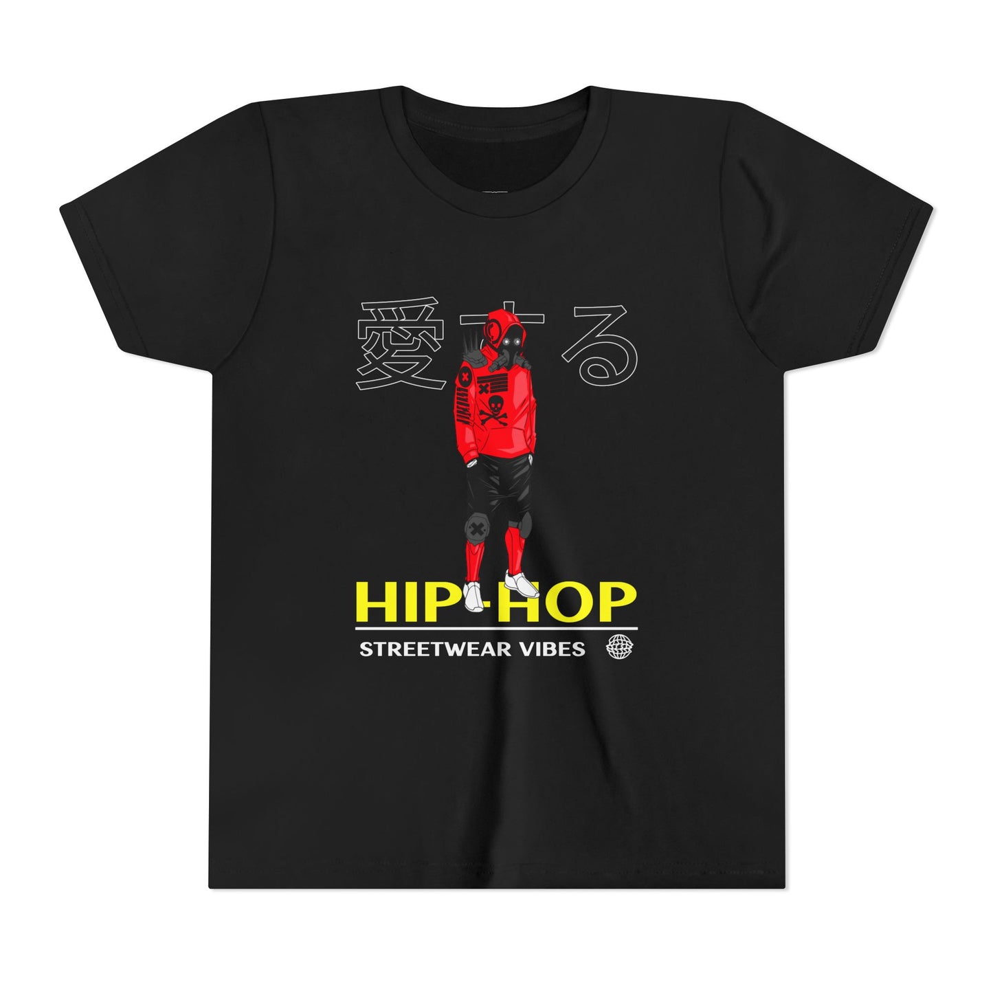 Youth Hip Hop Streetwear Tee for Boys – Cool Vibes for Trendy Kids