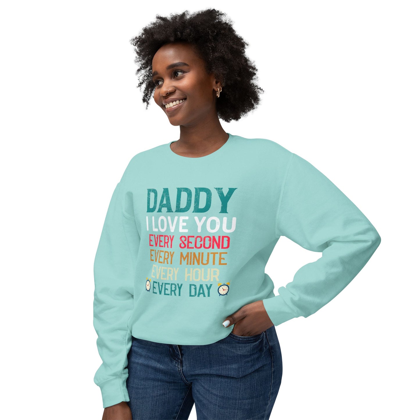 Unisex Daddy Love Sweatshirt - Perfect for Father's Day and Everyday Wear