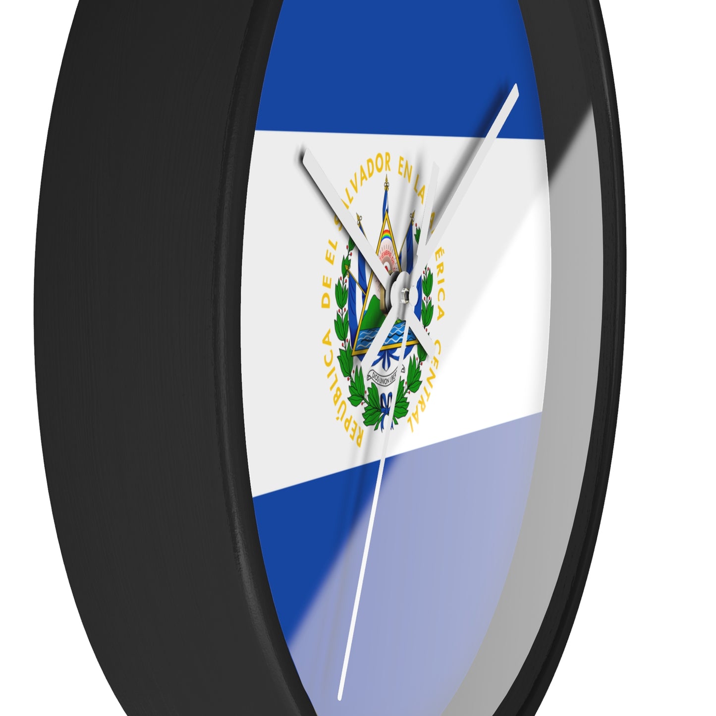 El Salvador Flag Wall Clock - Stylish Home Decor for Patriotism