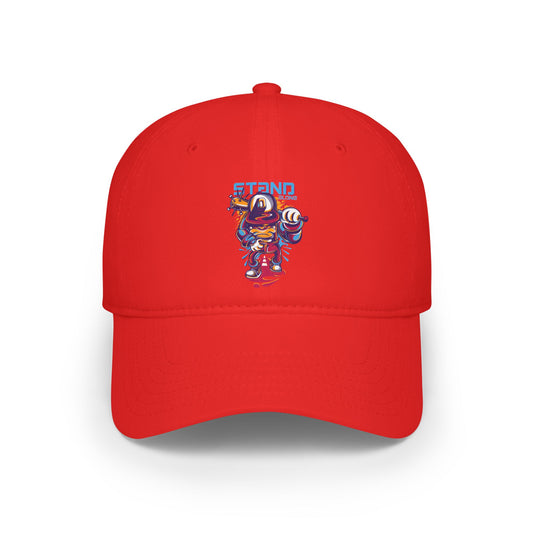 Stand Strong Low Profile Baseball Cap - Red