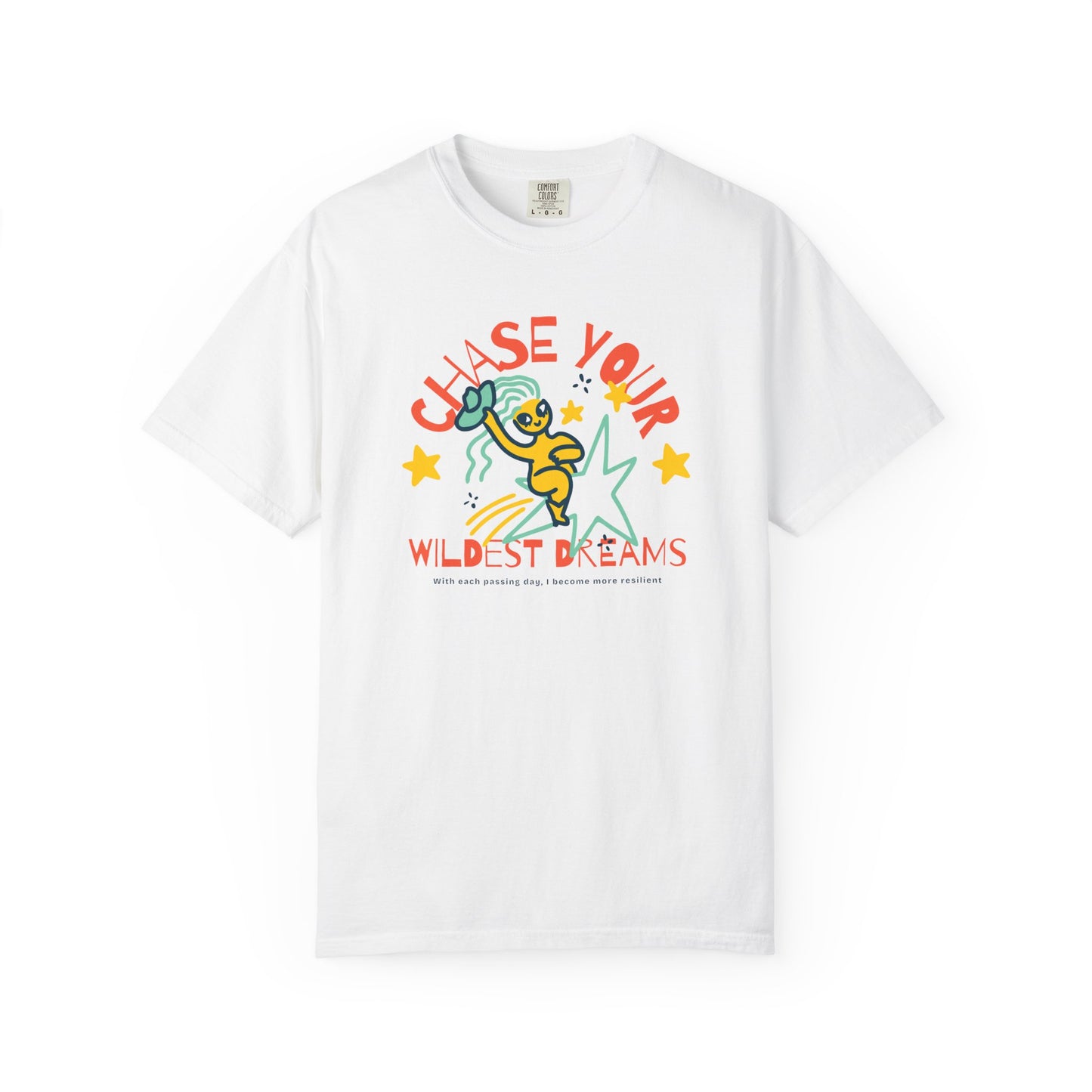 Women T-Shirt 'CHASE YOUR WILDEST DREAMS'