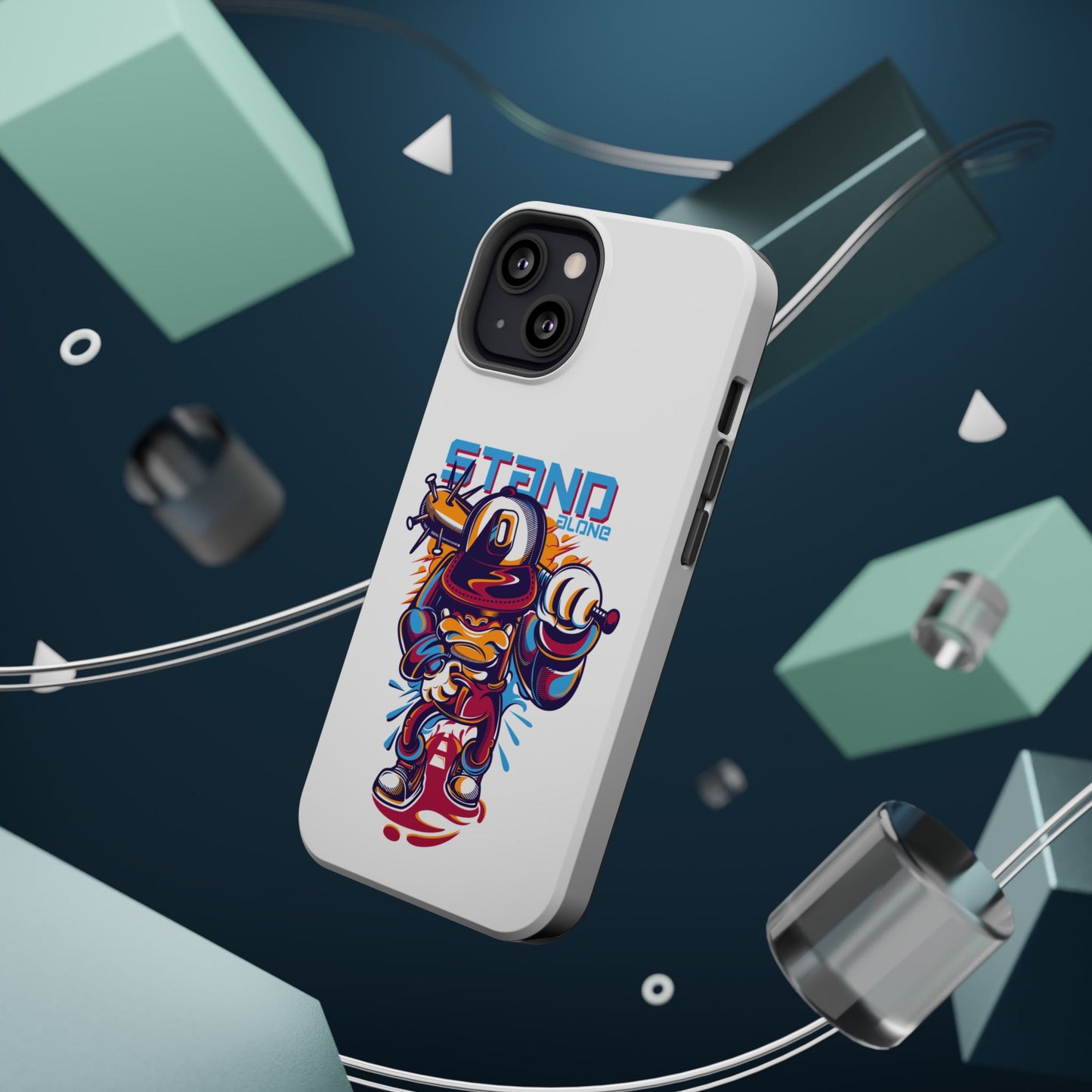 Magnetic Tough iPhone Case Stand Alone