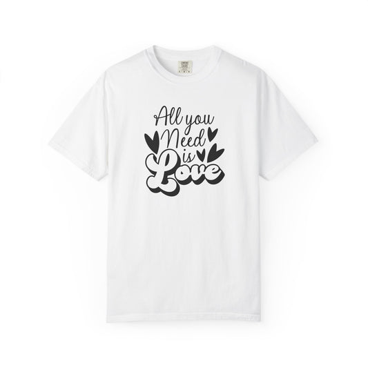 Women Graphic T-Shirt All You Need Is Love for Valentine's Day