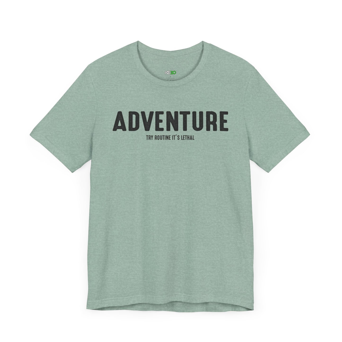 Adventure Men's Jersey Tee - Bold Quotes for Outdoor Explorers