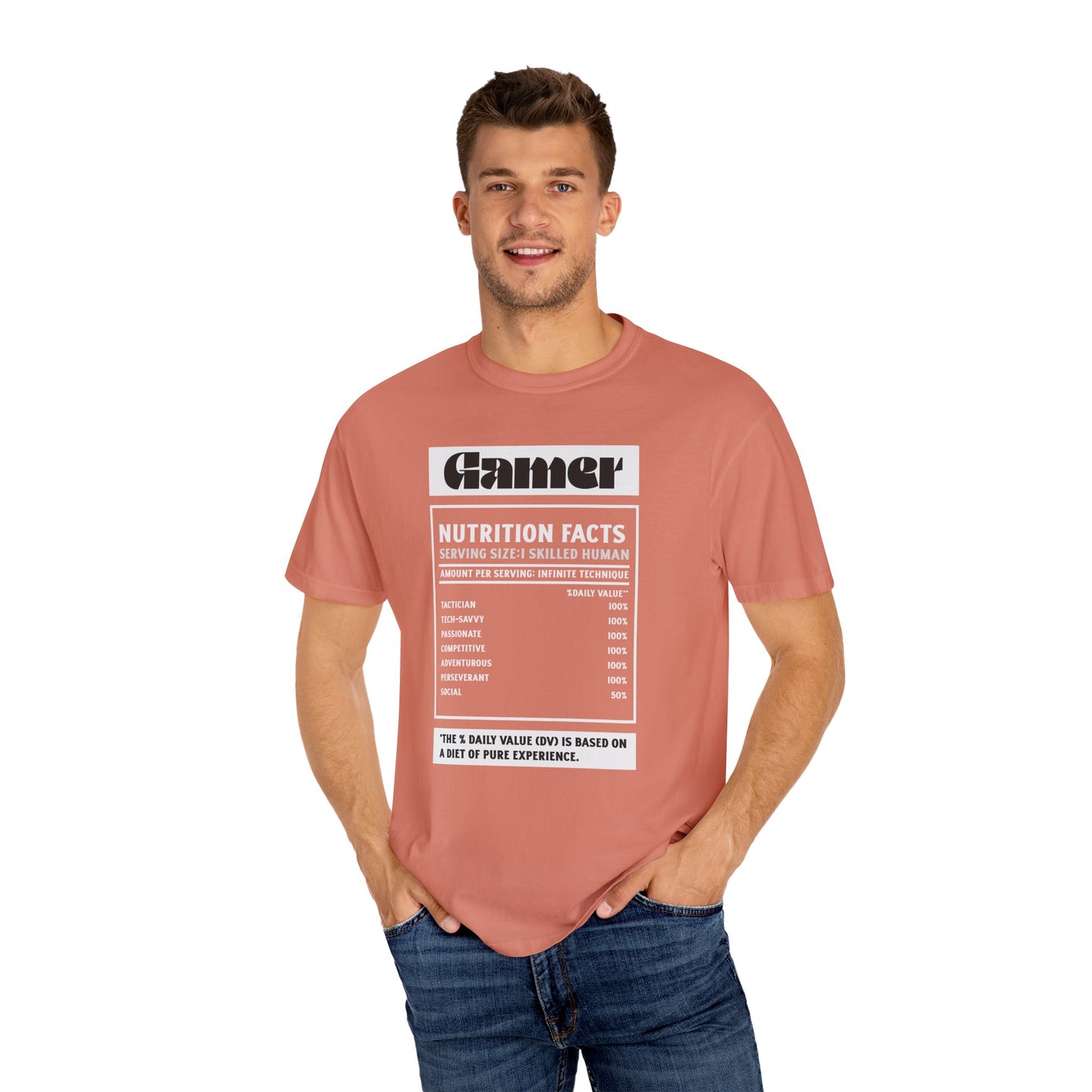 Gamer Nutrition Facts Unisex T-Shirt