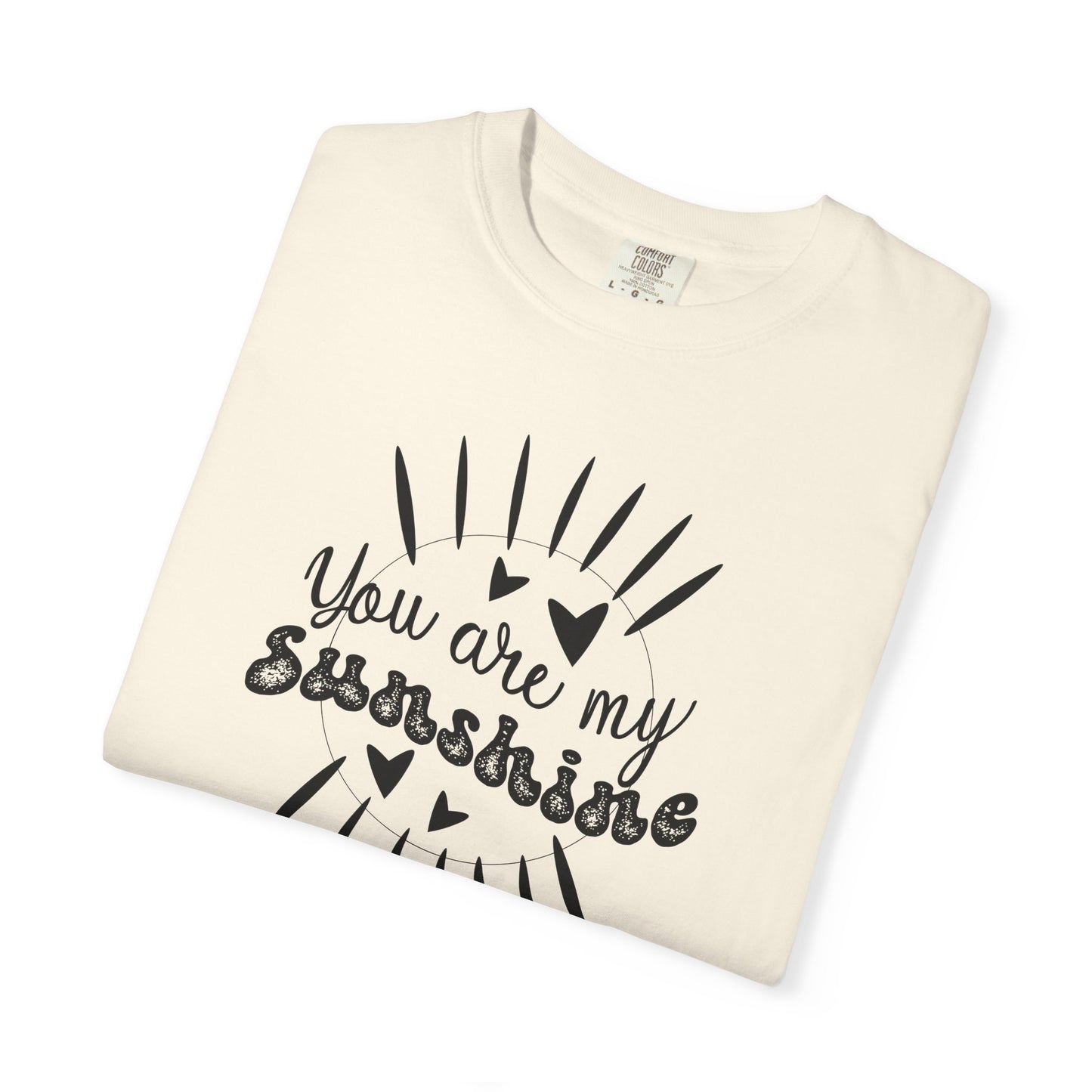Women Graphic T-Shirt You Are My Sunshine for Valentine's Day