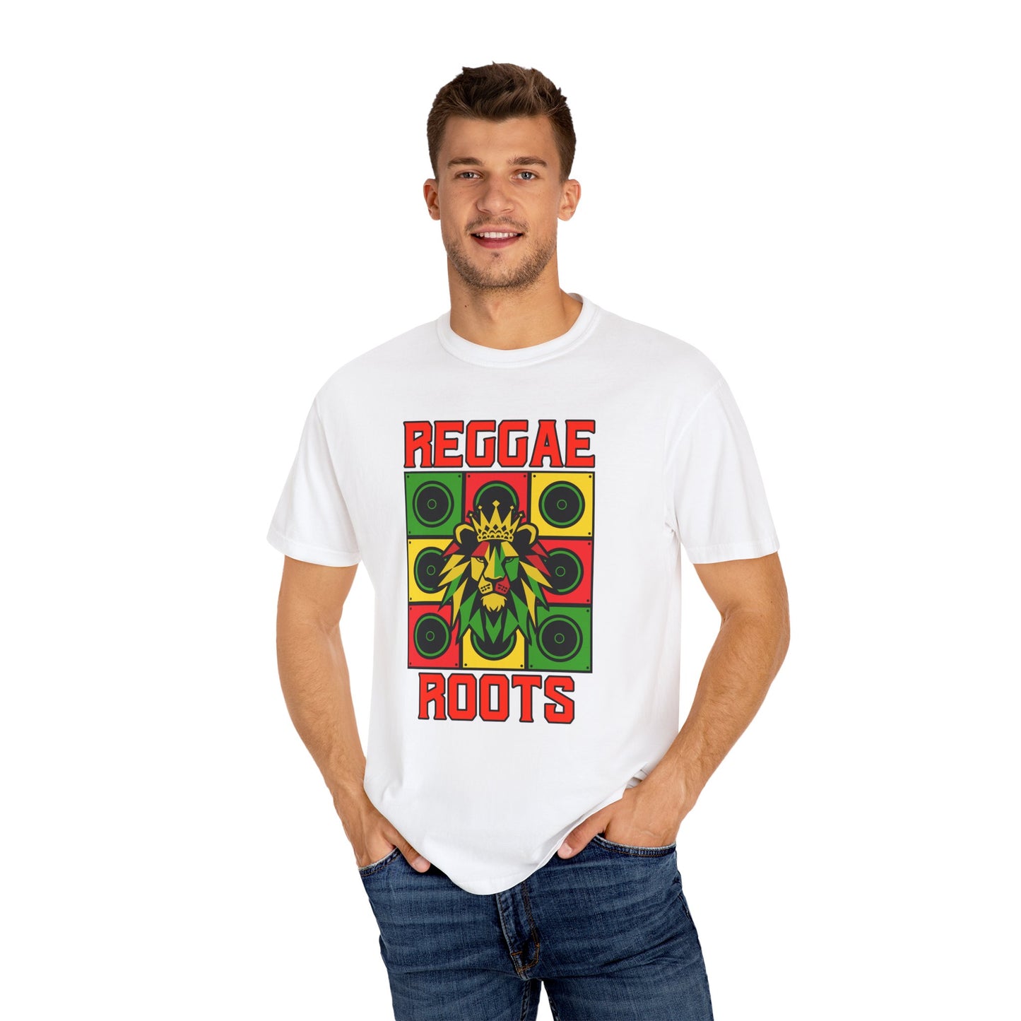 Men's Vibrant Music Vibe Reggae Roots T-Shirt
