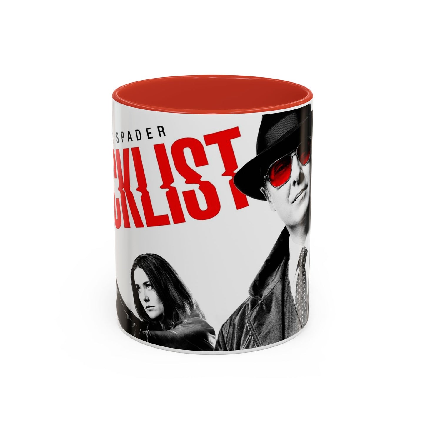 Blacklist-Inspired Accent Coffee Mug - 11oz & 15oz - Perfect Gift for Fans