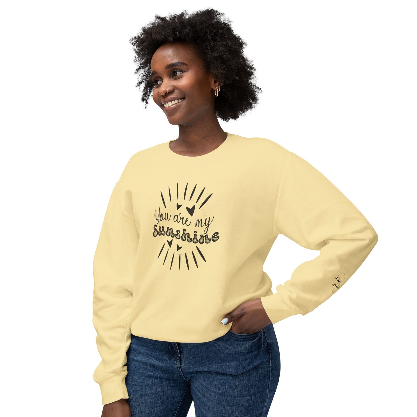 Women Sweatshirt You Are My Sunshine - Perfect for Valentine's Day Outfit