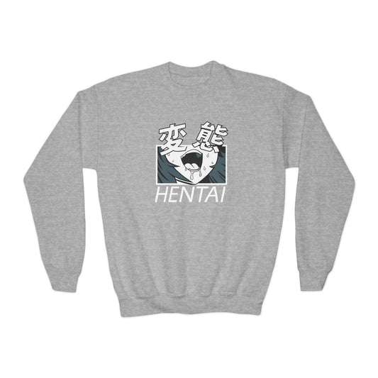 Youth Anime Eyes Sweatshirt – Sweatshirt for Anime Fans