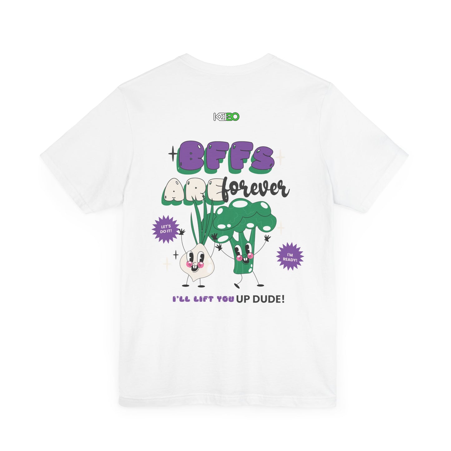 BFFs Are Forever Men's T-shirt - Cute Plant Graphic Tee for Friends