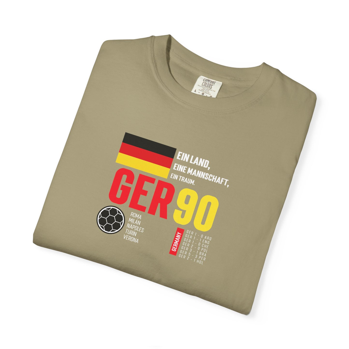 Unisex T-Shirt Vintage German Soccer for Fans
