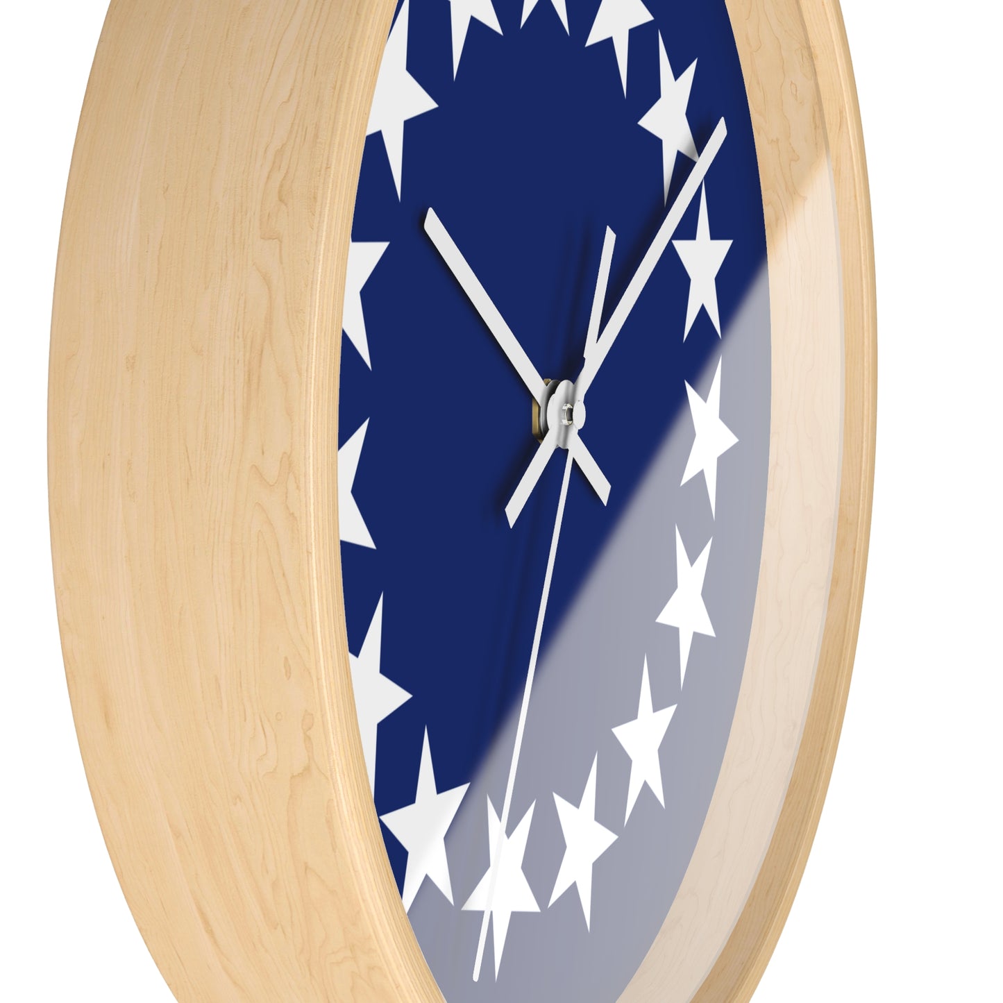Nautical Stars Wall Clock - Modern Home Decor, Perfect for  Gifts.