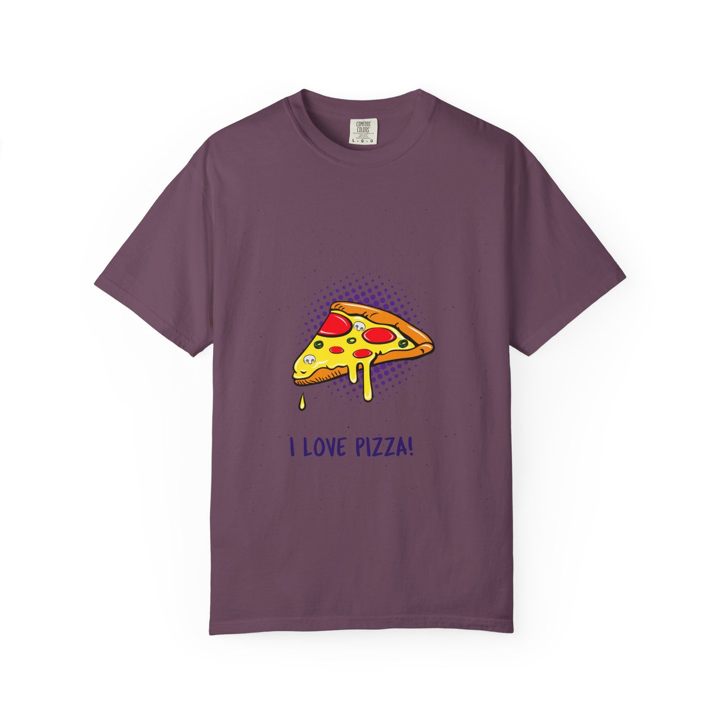 Funny Pizza Lover Unisex T-Shirt - I Love Pizza!