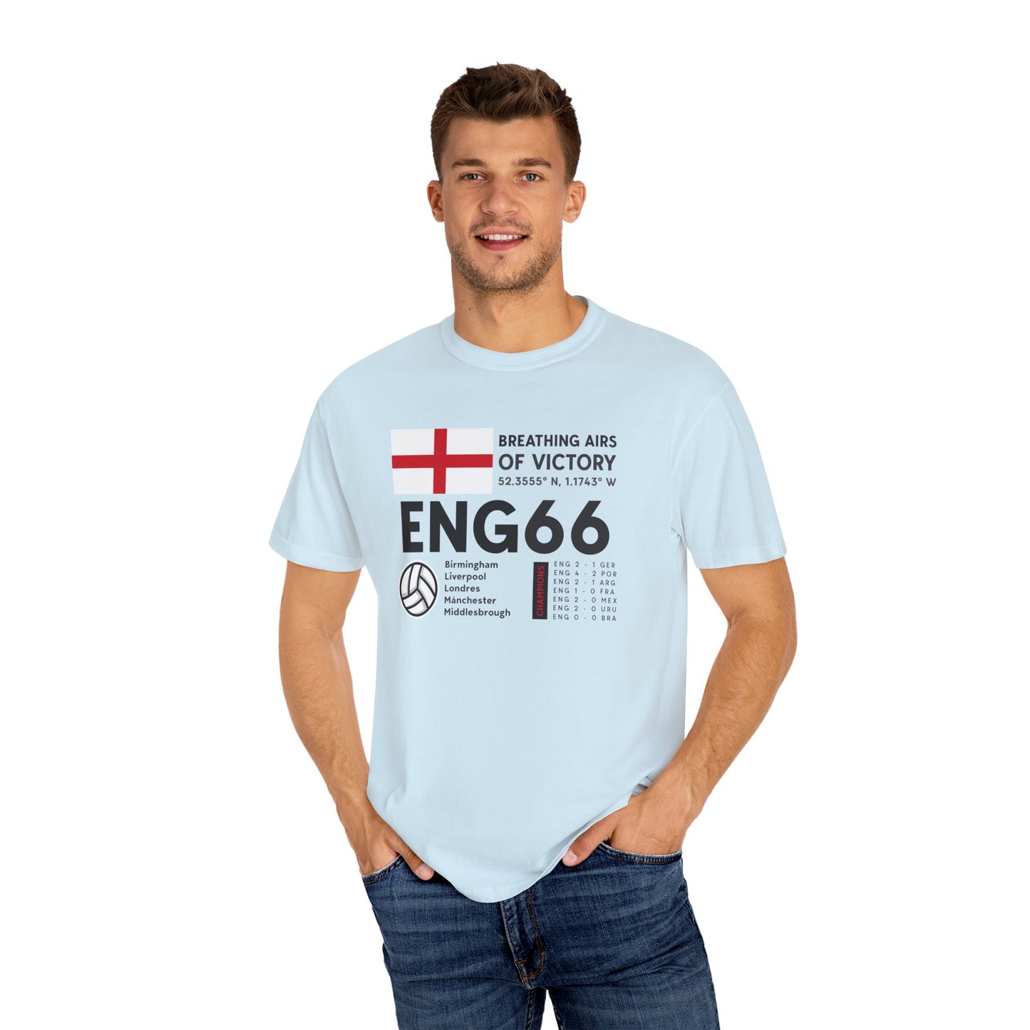 Unisex T-Shirt ENGLAND '66 Breathing Airs of Victory