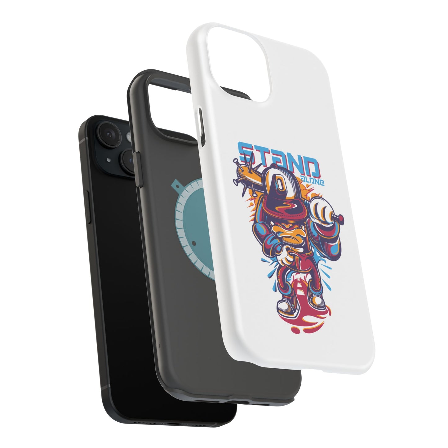 Magnetic Tough iPhone Case Stand Alone