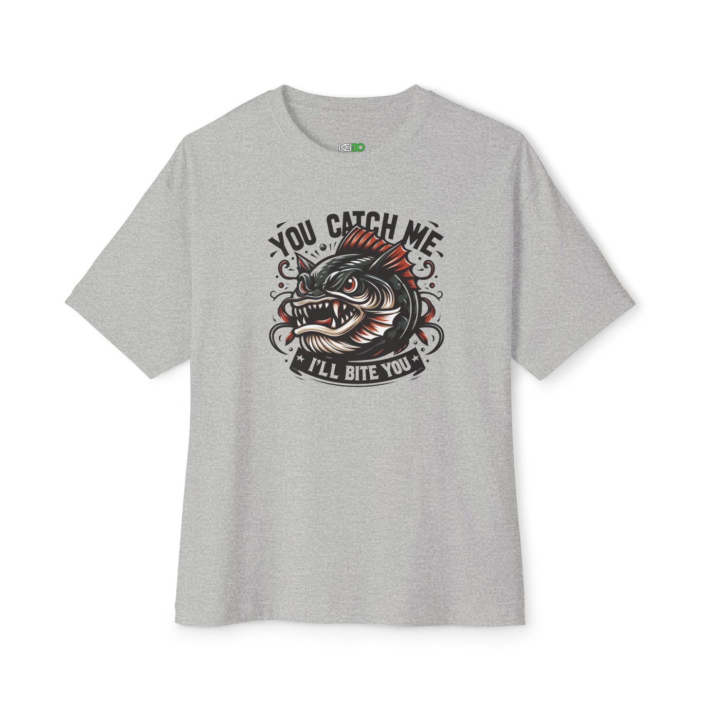 Fishing Oversized Boxy Tee - For Pike Fans