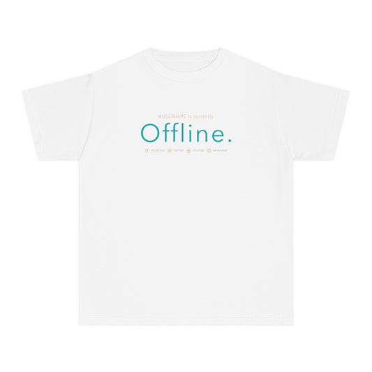 Social Media Statement Youth T-shirt