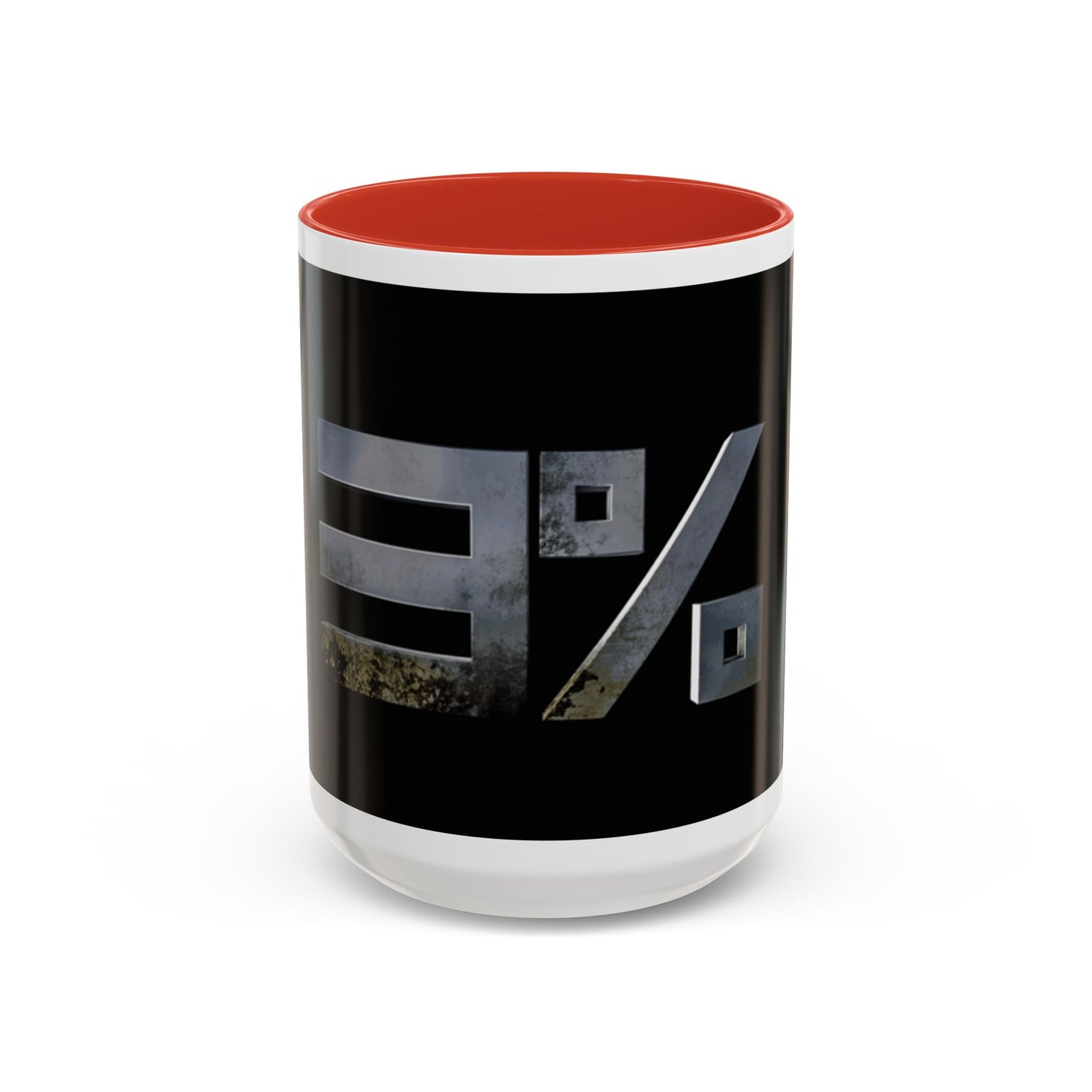 Bold Message Accent Coffee Mug -11/15oz, for Daily Motivation and Unique Gifting