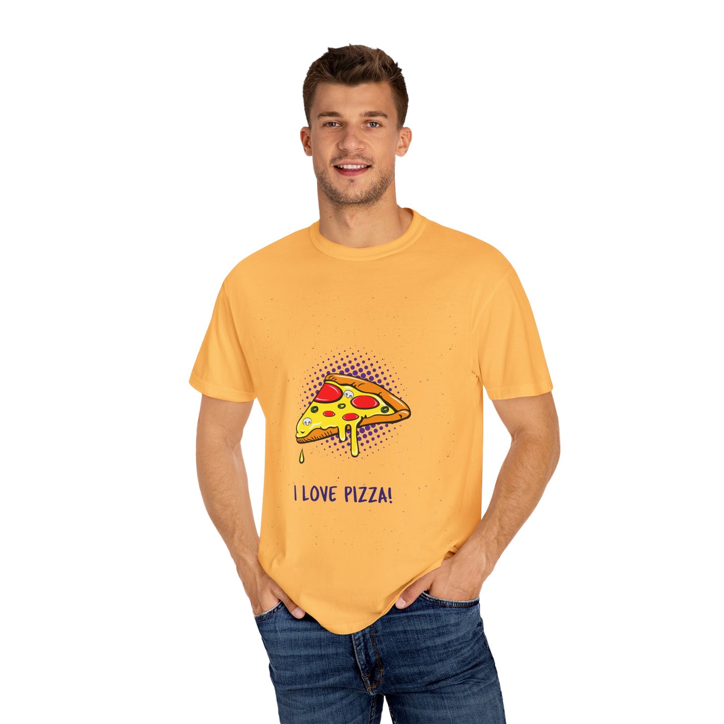 Funny Pizza Lover Unisex T-Shirt - I Love Pizza!