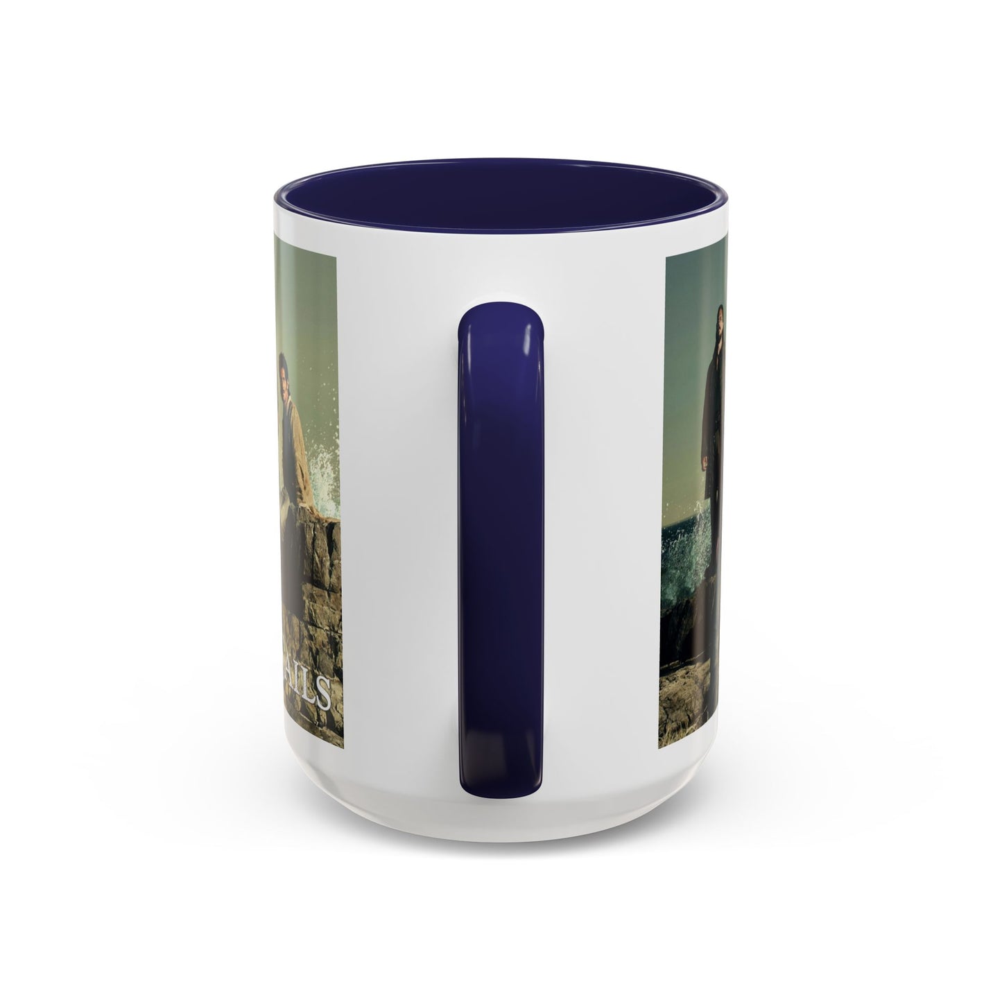 Black Sails Accent Coffee Mug - 11oz & 15oz | For Fans of Adventure & Pirates