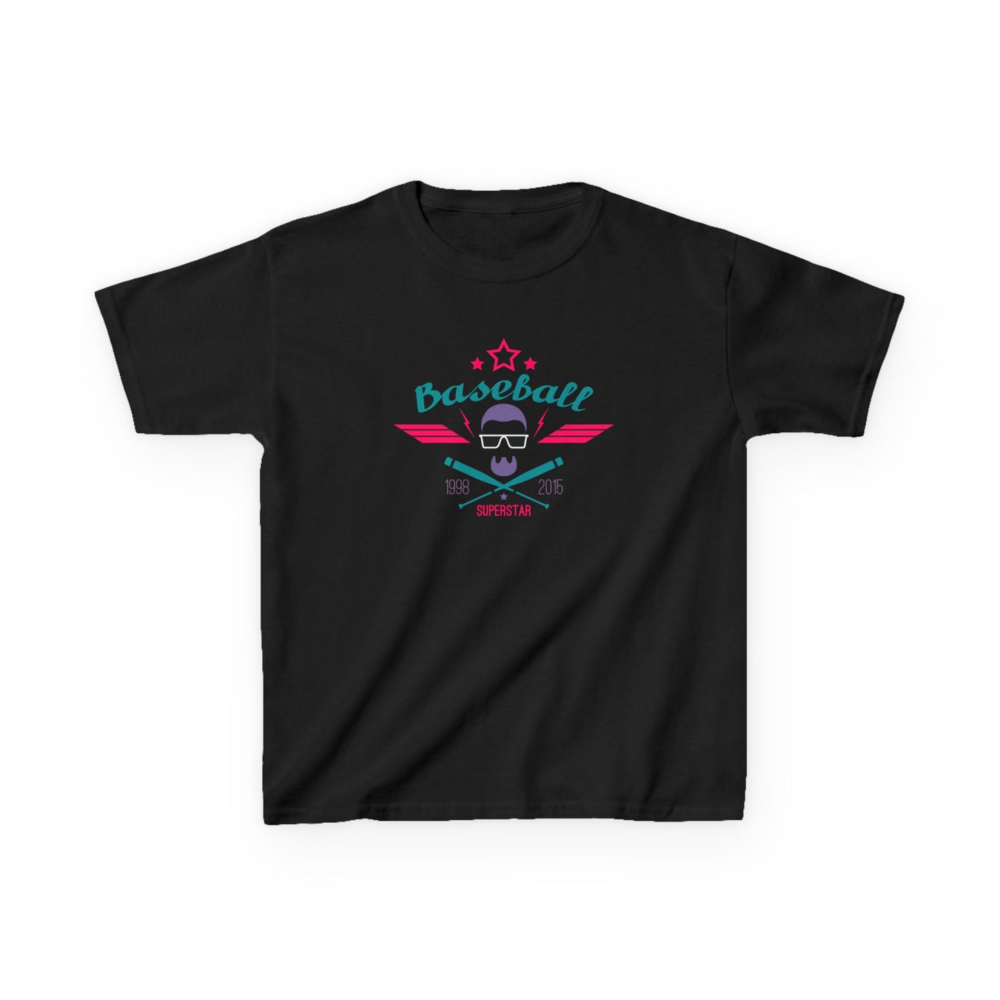 Kids Baseball Superstar T-Shirt - for Little Athletes