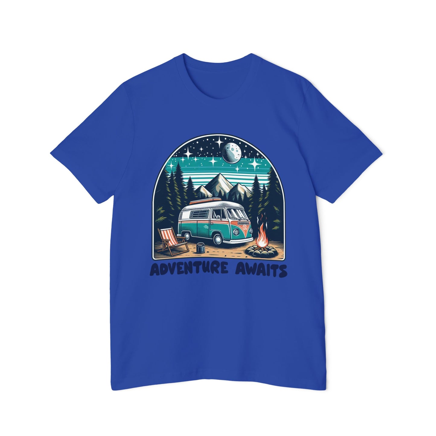 Adventure Awaits Men's T-Shirt - USA-Made Adventure Enthusiast