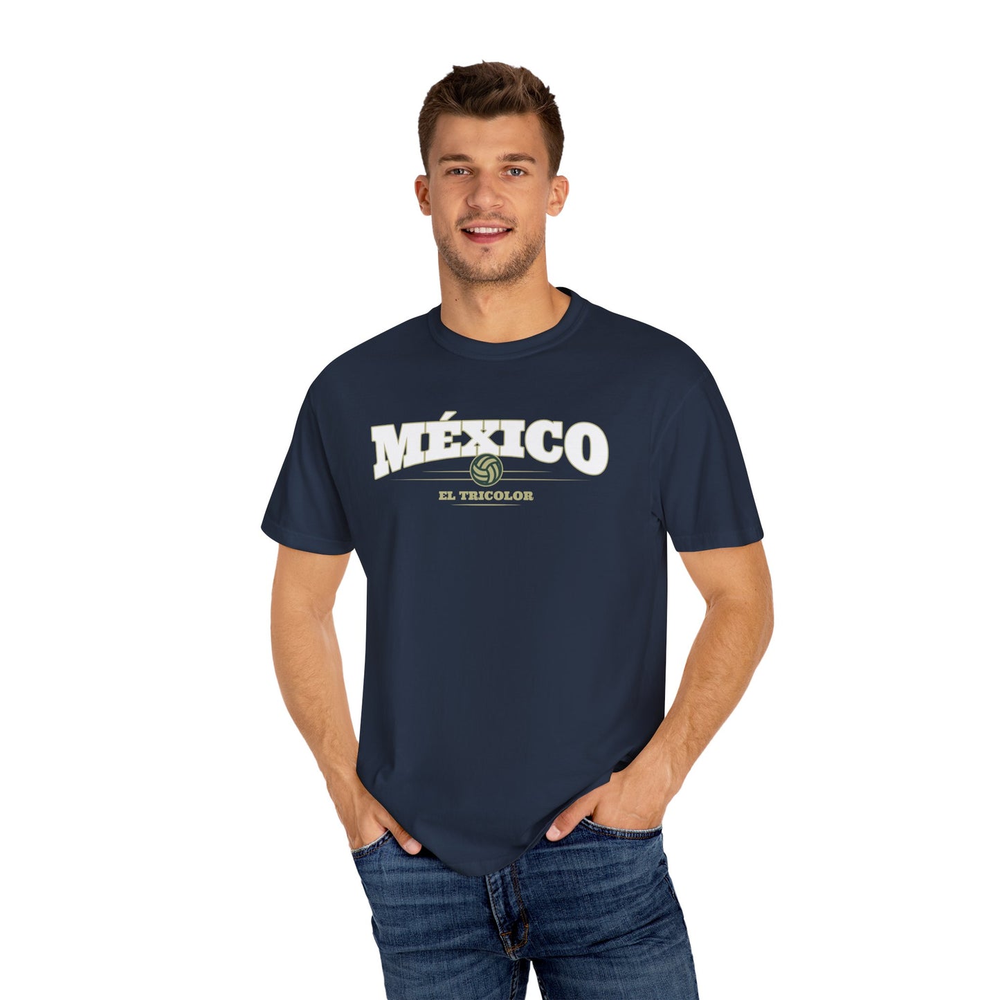 México El Tricolor Unisex T-Shirt Casual Summer Style