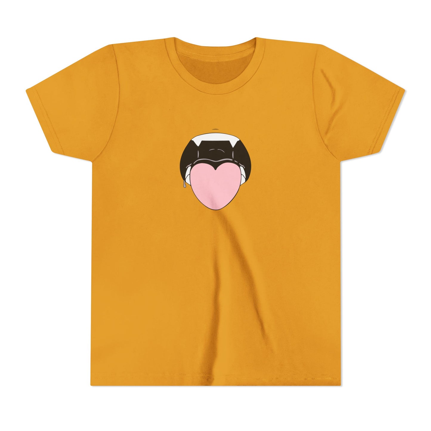 Cute Dog Heart Anime Youth Tee – Fun & Comfy T-shirt for Kids