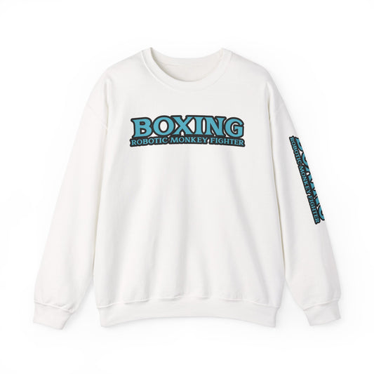 Men Boxing Robotic Monkey Fighter Sweatshirt