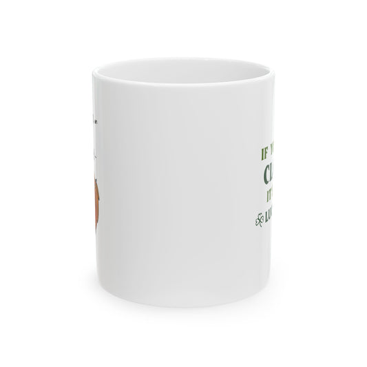 Funny St. Patrick Day Ceramic Mug Perfect Gift for Dad 11oz