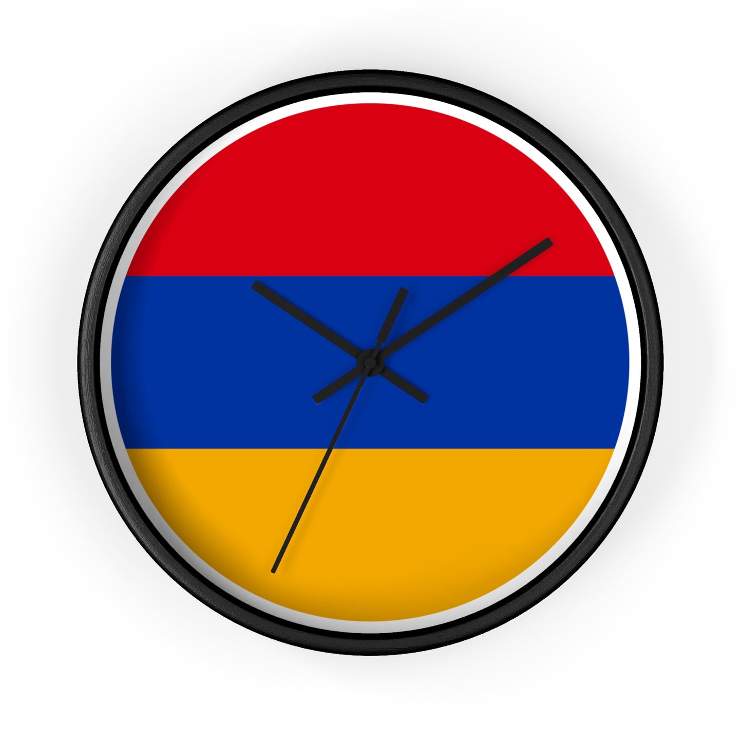 Armenian Flag Wall Clock - Vibrant Home Décor for National Pride
