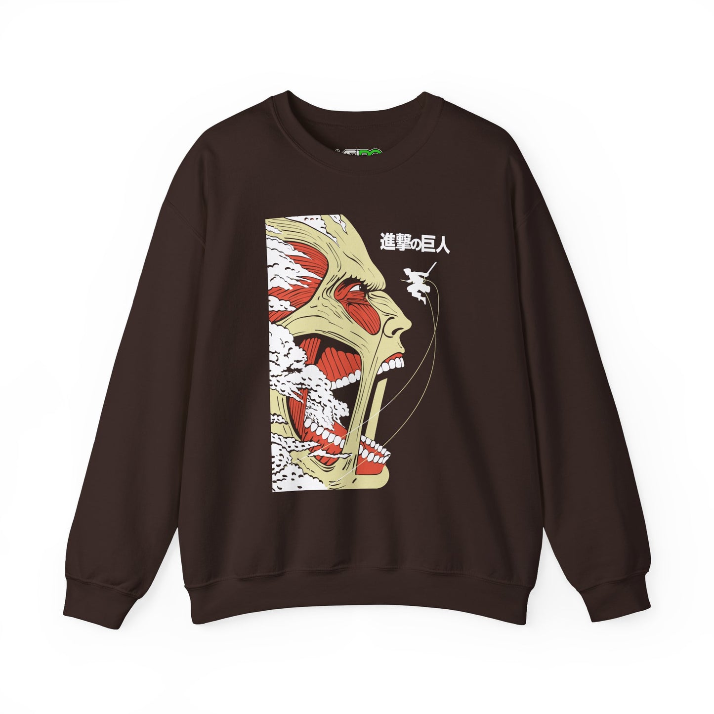 Unisex Heavy Sweatshirt Artistic Unique Face Design